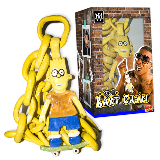 (2025) GUCCI BART CHAIN on clay ceramic