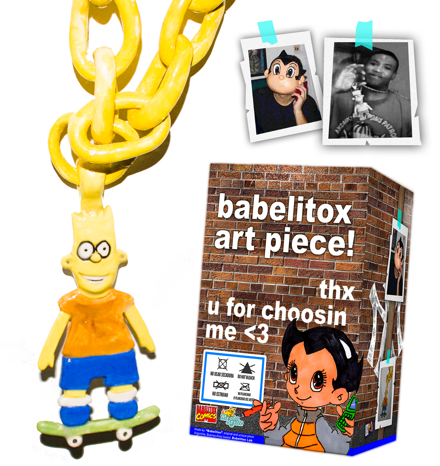 (2025) GUCCI BART CHAIN on clay ceramic